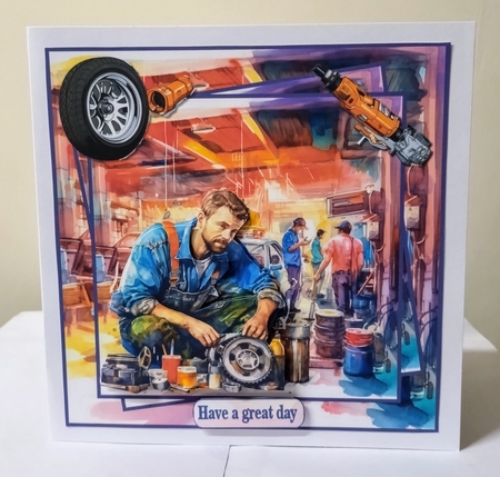 car Mechanic by Jackie Odonnell