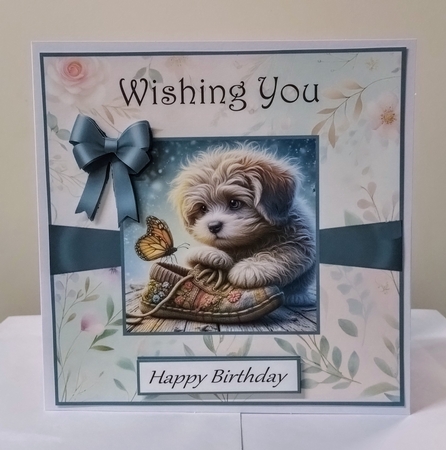 Slipper Pups Birthday by Jackie Odonnell
