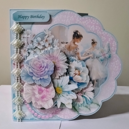 Ballet - Petal Card Mini Kit by Jackie Odonnell