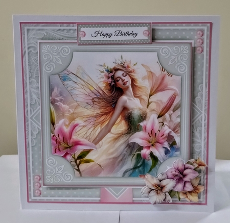 Beautiful Lily Fairy Mini Page Kit by Jackie Odonnell