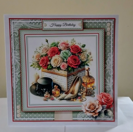 Beautiful Hat Box Mini Page Kit by Jackie Odonnell