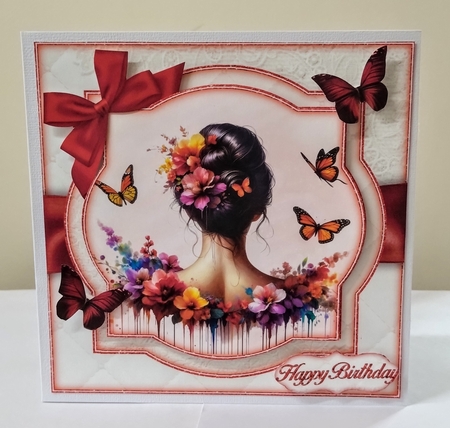 Girls & Butterflies Mini Kit  by Jackie Odonnell