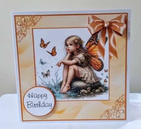 Playful Butterfly Fairy by Jackie Odonnell