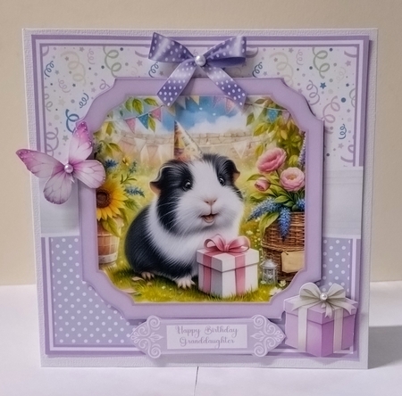 BIRTHDAY GUINEA PIGS - toppers by Jackie Odonnell