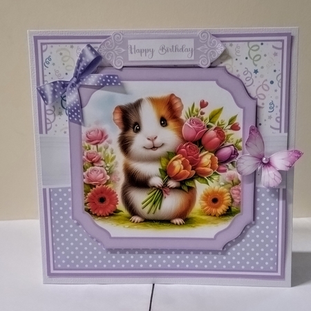 BIRTHDAY GUINEA PIGS - toppers by Jackie Odonnell