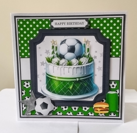 FOOTBALL CAKES - green by Jackie Odonnell