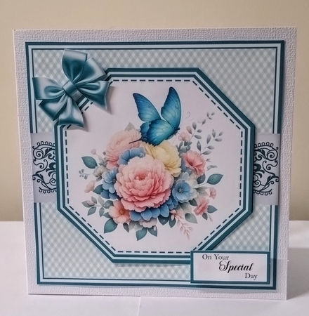 Butterfly Florals 1 by Jackie Odonnell