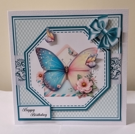 Butterfly Florals 3 by Jackie Odonnell