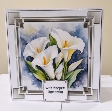 Sympathy Lillies by Jackie Odonnell
