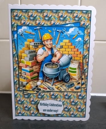 Celebrations under construction A5 by Jackie Odonnell