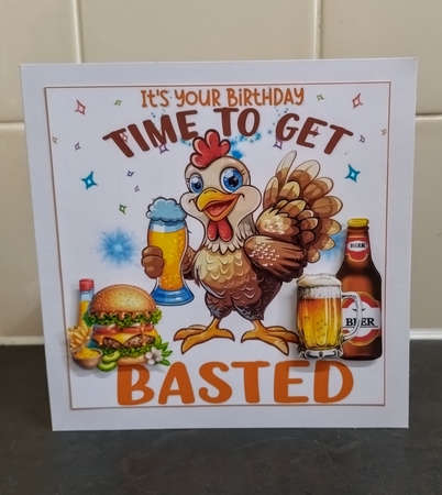 7x7 Time to get Basted choice of four mini kit by Jackie Odonnell