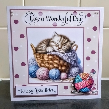 So Snuggled Kitty Cat by Jackie Odonnell