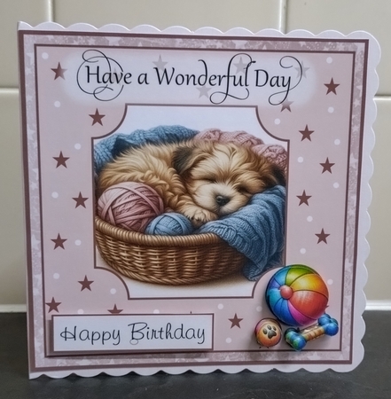 So Snuggled Puppy by Jackie Odonnell