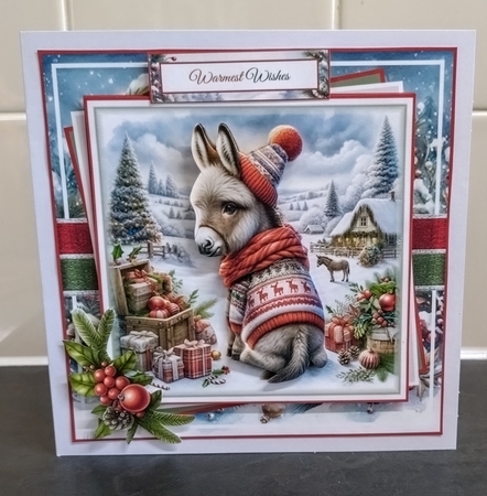 Winter Animals Mini Page Kit by Jackie Odonnell
