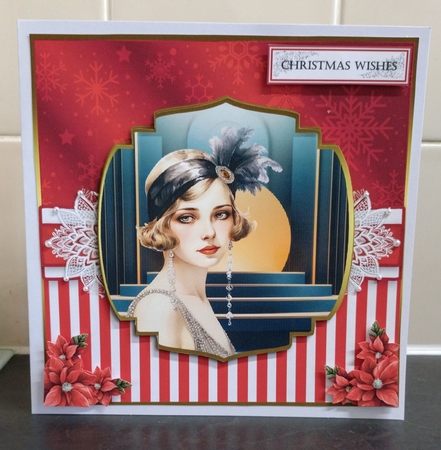 Art deco ladies  by Jackie Odonnell