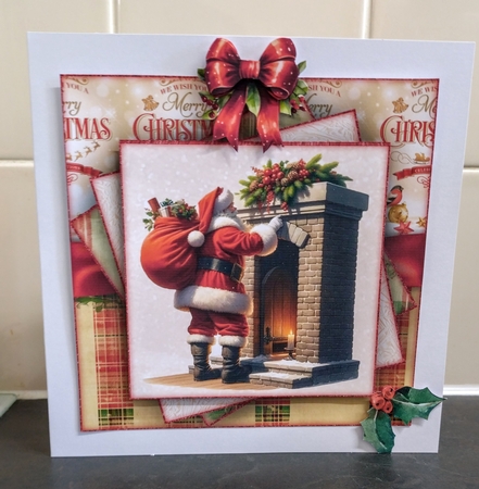 Ho Ho Ho Mini Kit 7X7 by Jackie Odonnell