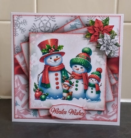 Snowman Family Mini Kit  by Jackie Odonnell