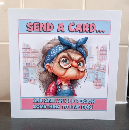 Send A Card (Female) by Jackie Odonnell