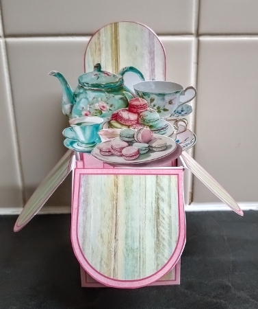 Afternoon Tea Pop-Up Box Mini Kit  by Jackie Odonnell