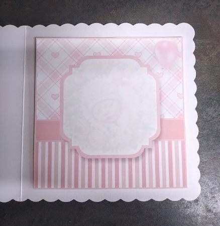 New baby girl insert by Jackie Odonnell