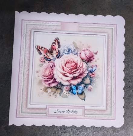 Butterflies And Roses by Jackie Odonnell