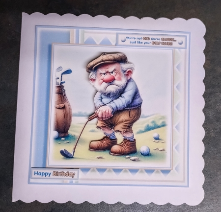 Classic Golf Clubs by Jackie Odonnell