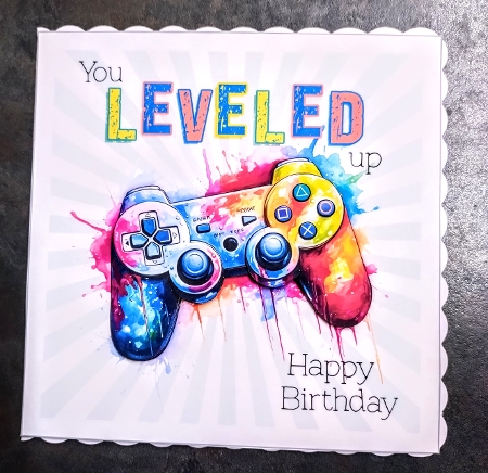 Leveled a gaming mini kit by Jackie Odonnell