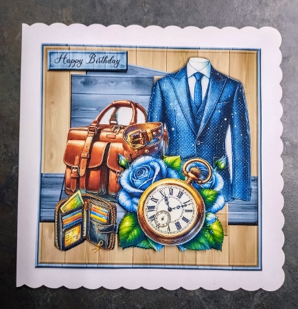 Male CardTo a Classic  Mini Kit by Jackie Odonnell