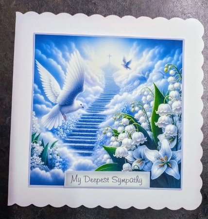 sympathy doves and flowers toppers 3 by Jackie Odonnell