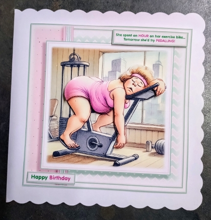 The Exercise Bike (Female) by Jackie Odonnell