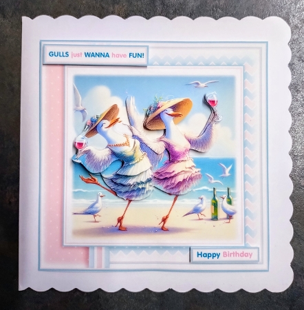 Gulls Just Wanna Have Fun! by Jackie Odonnell