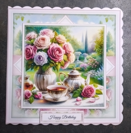 Tea Roses Mini Page Kit by Jackie Odonnell