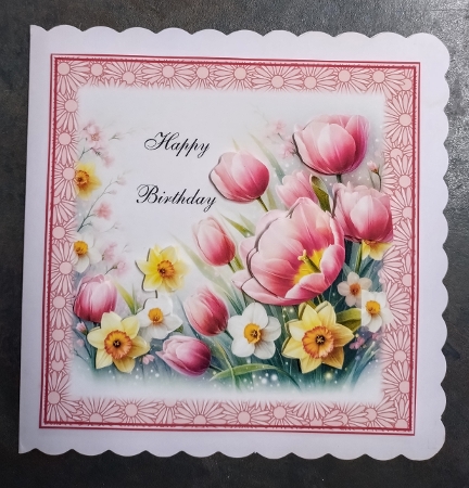 Spring Birthday Flowers by Jackie Odonnell