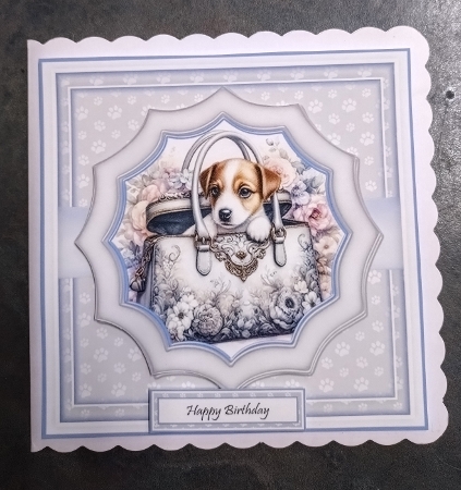 Floral Doggy Bag Mini Page Kit by Jackie Odonnell