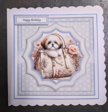 Floral Doggy Bag 3 Mini Page Kit by Jackie Odonnell