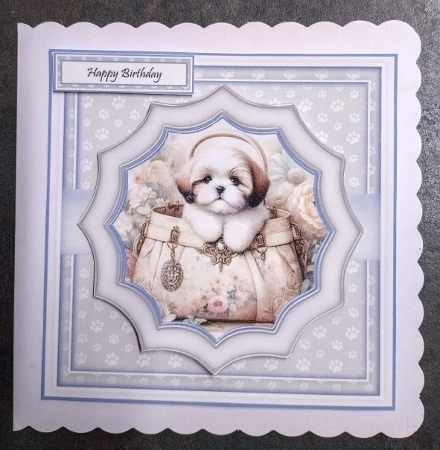 Floral Doggy Bag 3 Mini Page Kit by Jackie Odonnell