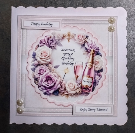 Wishing You A Sparkling Birthday by Jackie Odonnell