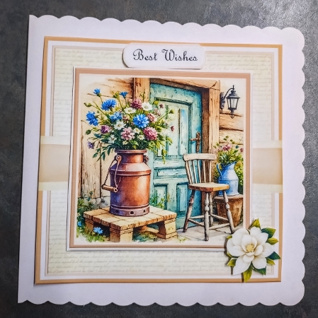 Farmhouse Flowers by Jackie Odonnell