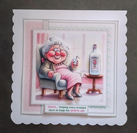 Keep Your Spirits Up! (Vodka Female Older Version) by Jackie Odonnell