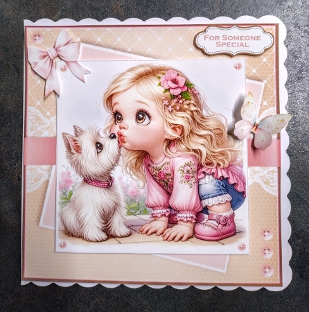 Lots Of Love Kids - Card & Toppers Set by Jackie Odonnell