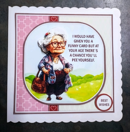 A funny card by Jackie Odonnell