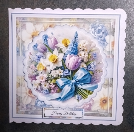 Beautiful Spring Bouquet Mini Page Kit by Jackie Odonnell
