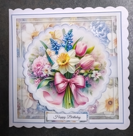 Beautiful Spring Bouquet Mini Page Kit by Jackie Odonnell
