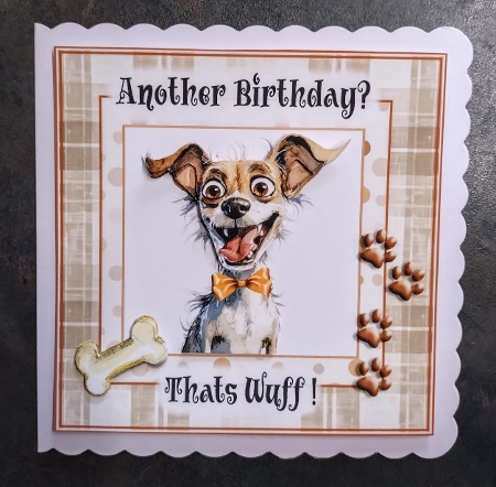 Wuff Birthday 4 by Jackie Odonnell
