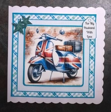A Classic Mod Scooter by Jackie Odonnell