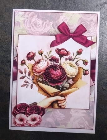 Spring Burgundy Mini Kit by Jackie Odonnell