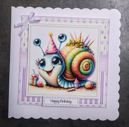 Birthday Tortoise & Snail Mini Page Kit by Jackie Odonnell