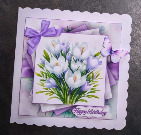 Spring Crocus Mini Kit by Jackie Odonnell