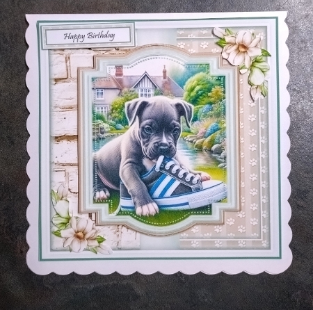 Puppy Mischief 3 Mini Page Kit by Jackie Odonnell
