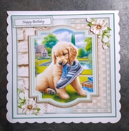Puppy Mischief 4 Mini Page Kit by Jackie Odonnell